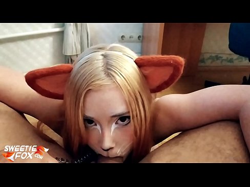 ❤️ Kitsune هن جي وات ۾ ڊڪ ۽ ڪم نگل ☑  فحش تي٪ sd.hentaidude.ru٪